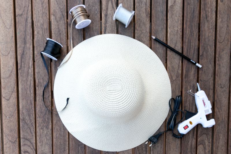 DIY sombrero do not disturb hat 5