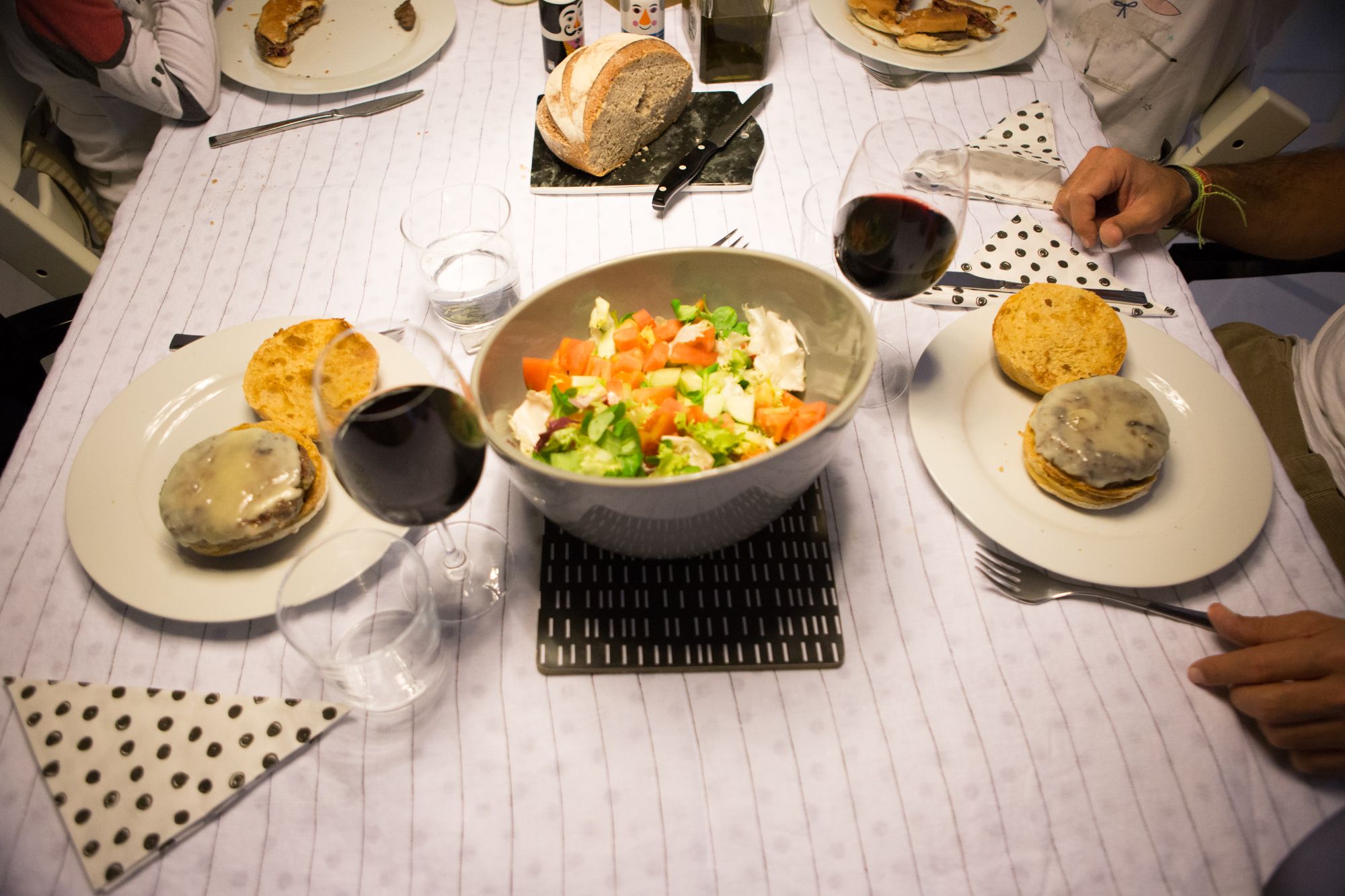 cena en familia