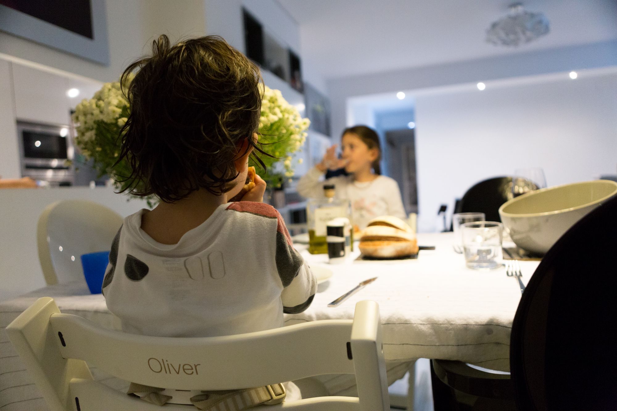 cena en familia