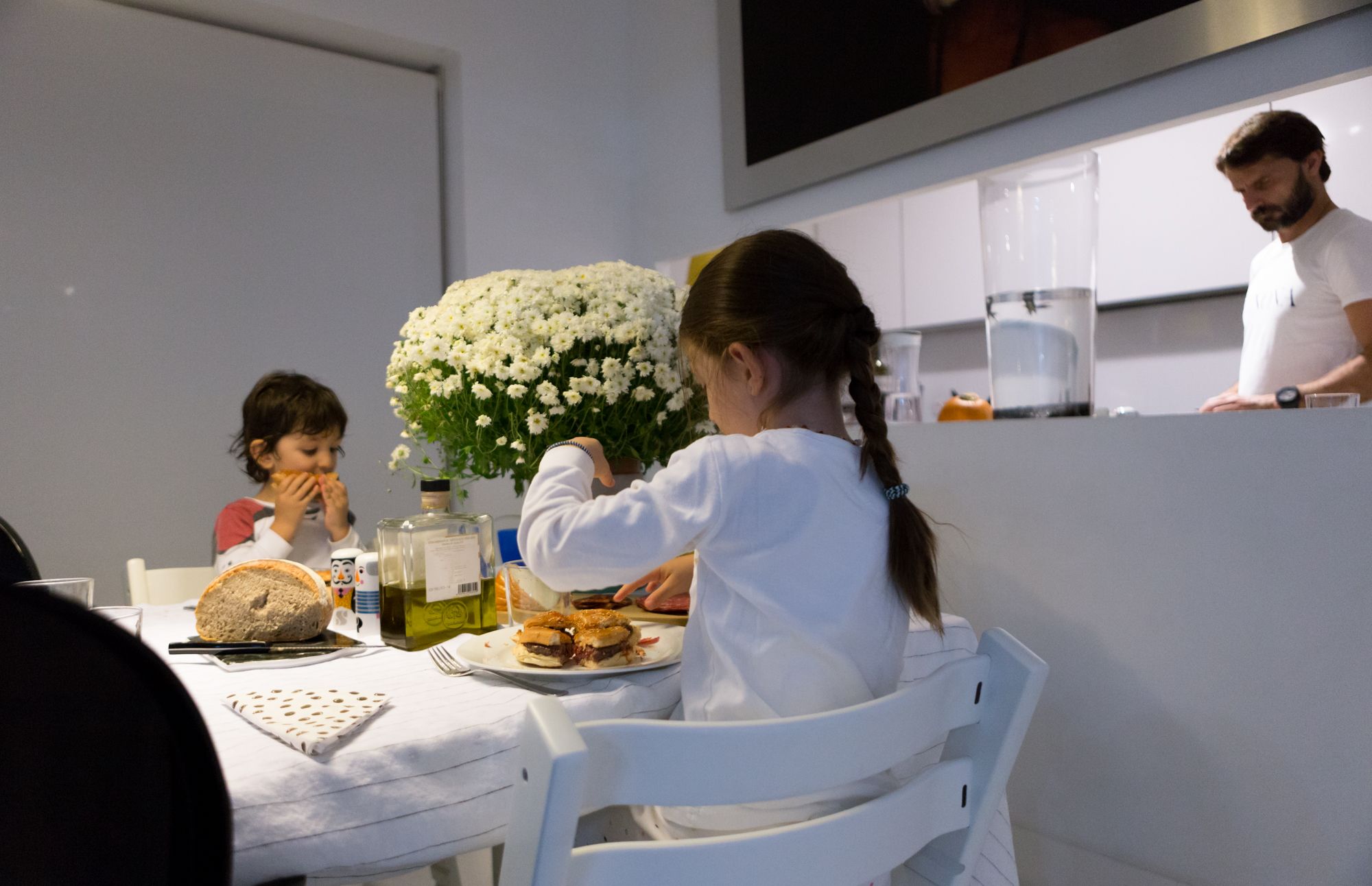 cena en familia